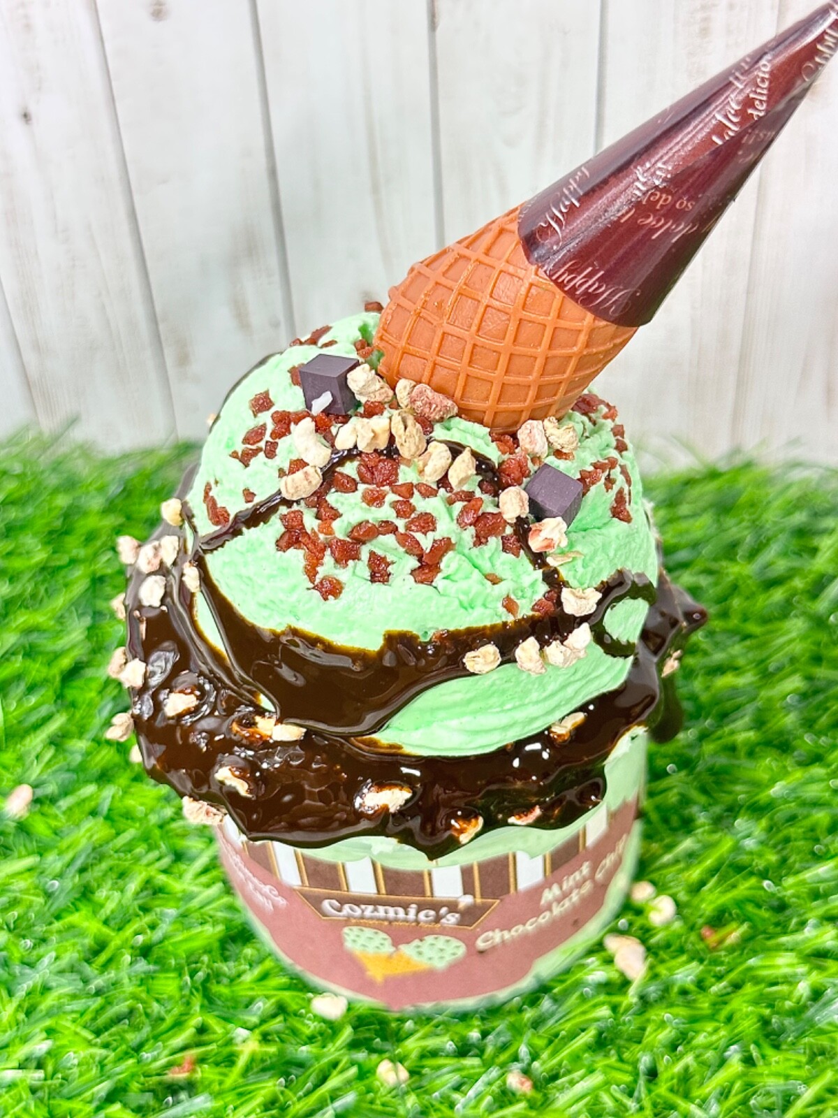 NEW! Mint Chocolate Mint Snow Fizz Slime ~ DIY Clay ~ Scented~ Slime Shops ~ASMR gallery