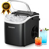 Countertop Ice Maker 26lb/24h Portable 9 Cubes 6 Min Auto Cleaning Black gallery