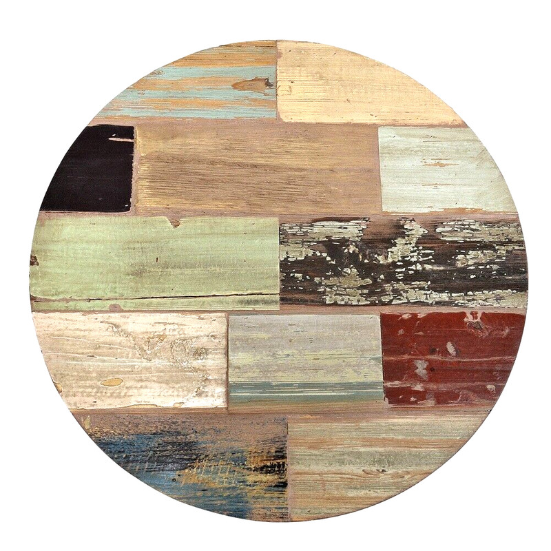 Greenage Side Table Solid Reclaimed Wood for Small Spaces Coffee Sofa End Table gallery