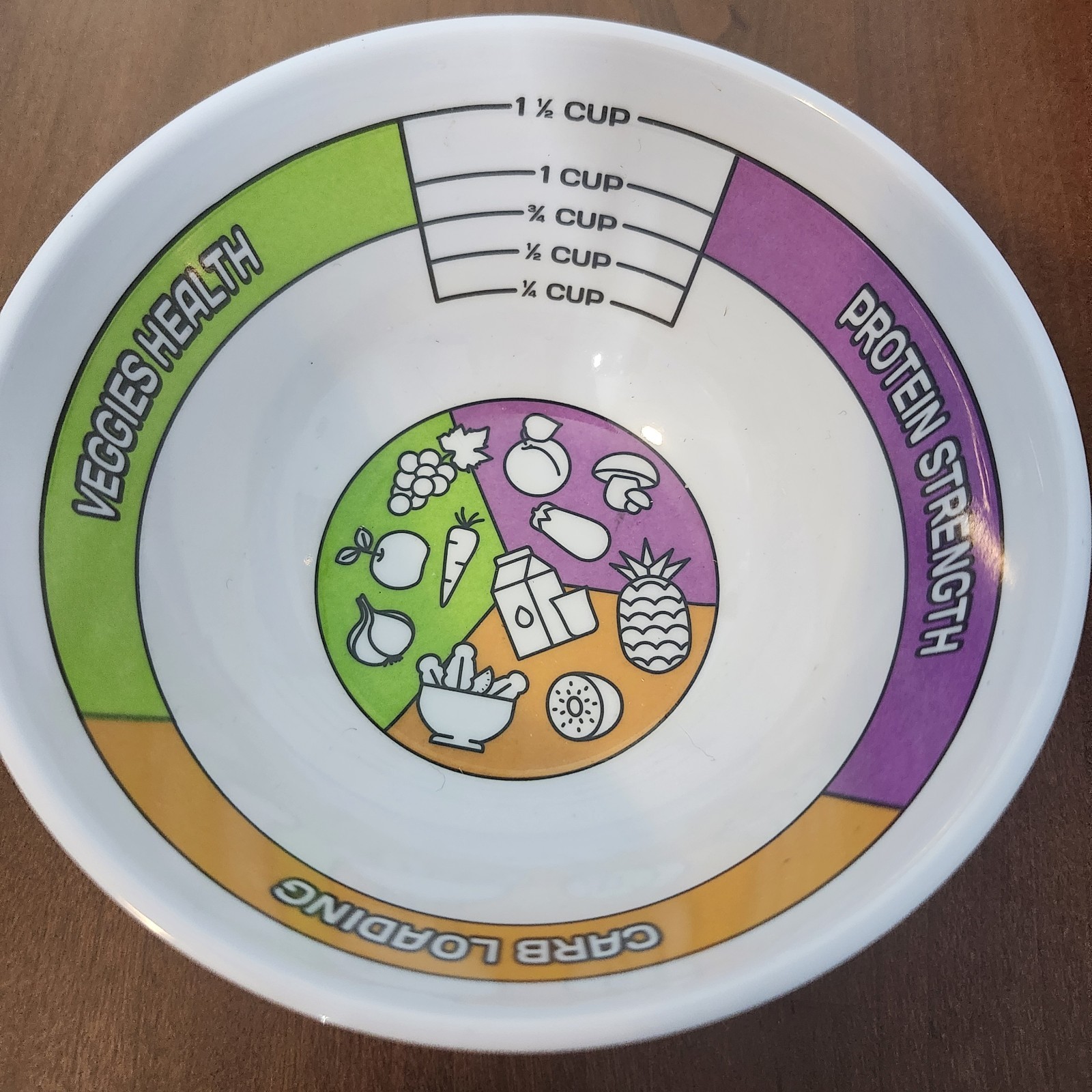 Portion Control Bariatric Plate & Bowl Set 2 Pieces Weight Loss Diet gallery