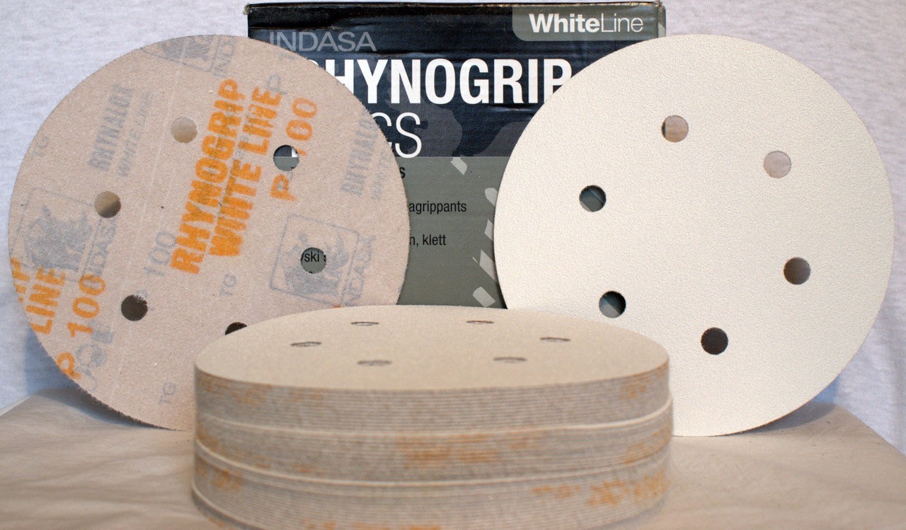 YEAR END BLOWOUT!! - 6" Indasa WhiteLine Discs - DESCRIPTIONS BELOW!! gallery
