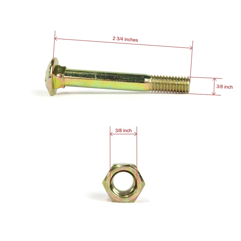 Deck Mount Bushing with Bolt & Nut for 2018-2022 Grasshopper 900D 1.3L Tractors gallery