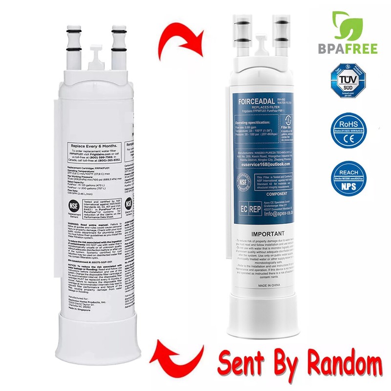 2-1Pack Water Filter Replacement For Frigidaire FPPWFU01 PWF-1 Water &Ice Filter gallery