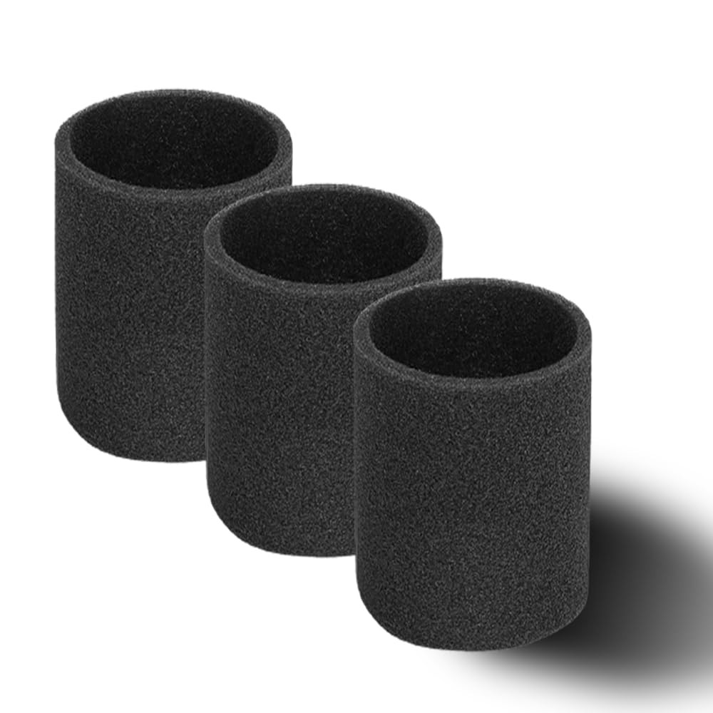 SpaceTent 3 Pack VFF51 Foam Filters for Vacmaster 5 to 16 Gallon 5.91 inches gallery