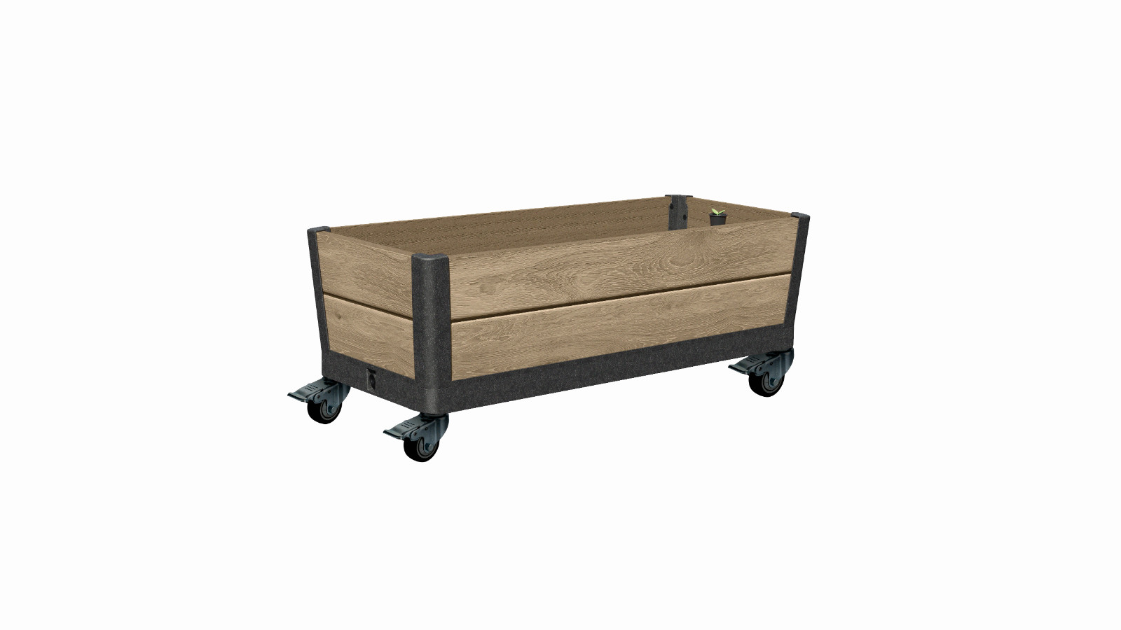 Mobile Garden Planter - Perfect for Growing Fresh Vegetables, Flowers and Herbs gallery