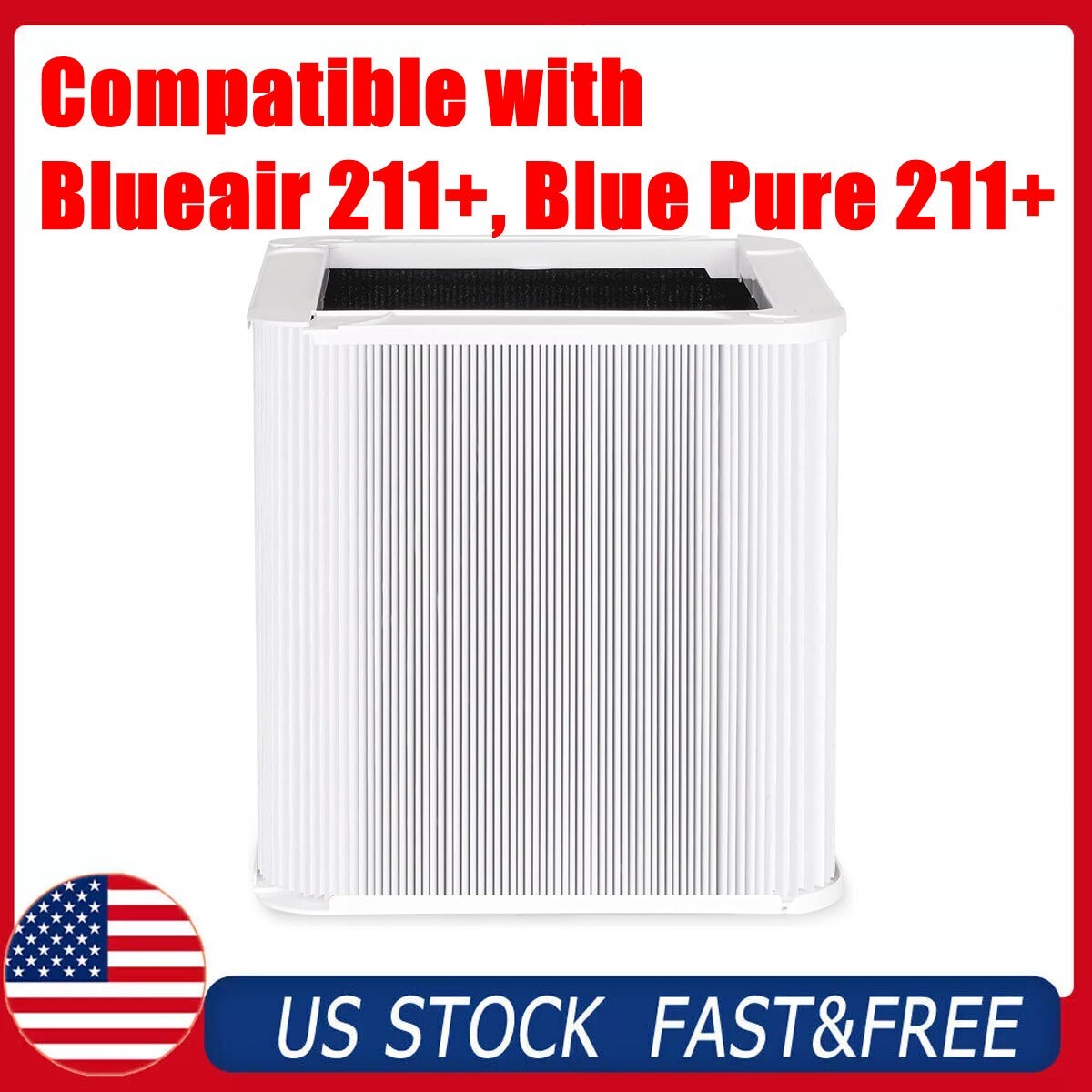 211+ Replacement Filter For Blueair Blue Pure 211+ Air Cleaner Filter NEW gallery