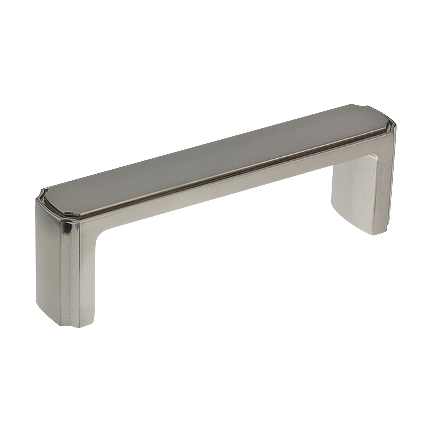 Transitional Style 3" Brushed Nickel Kitchen Cabinet Door Drawer Handle Pull gallery