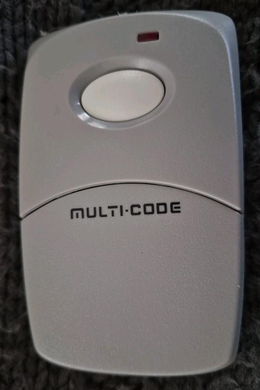 Multi-Code 3089 308911 Gate Garage Door Opener 300MHz 10 DIP Code Remote Control gallery