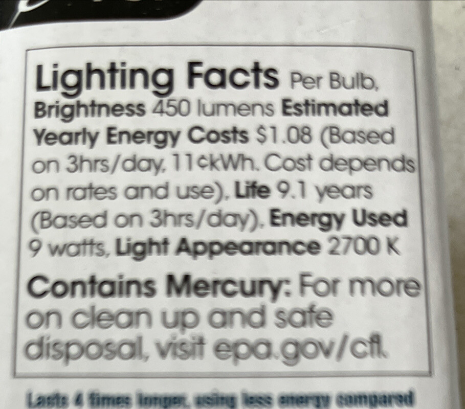 [3 Pack]TCP #10709 Torpedo 9W - (40W Equivalent) CFL E-26 Base Bulbs gallery