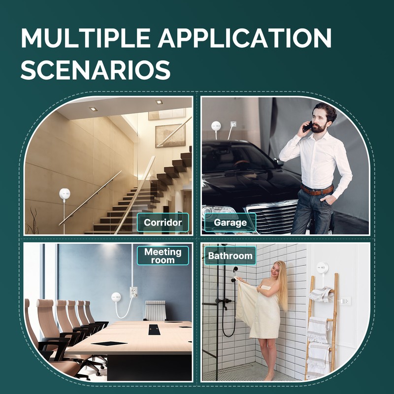 MOES Zigbee Human Presence Sensor Radar Wave Detector Human body Exists Sensor gallery