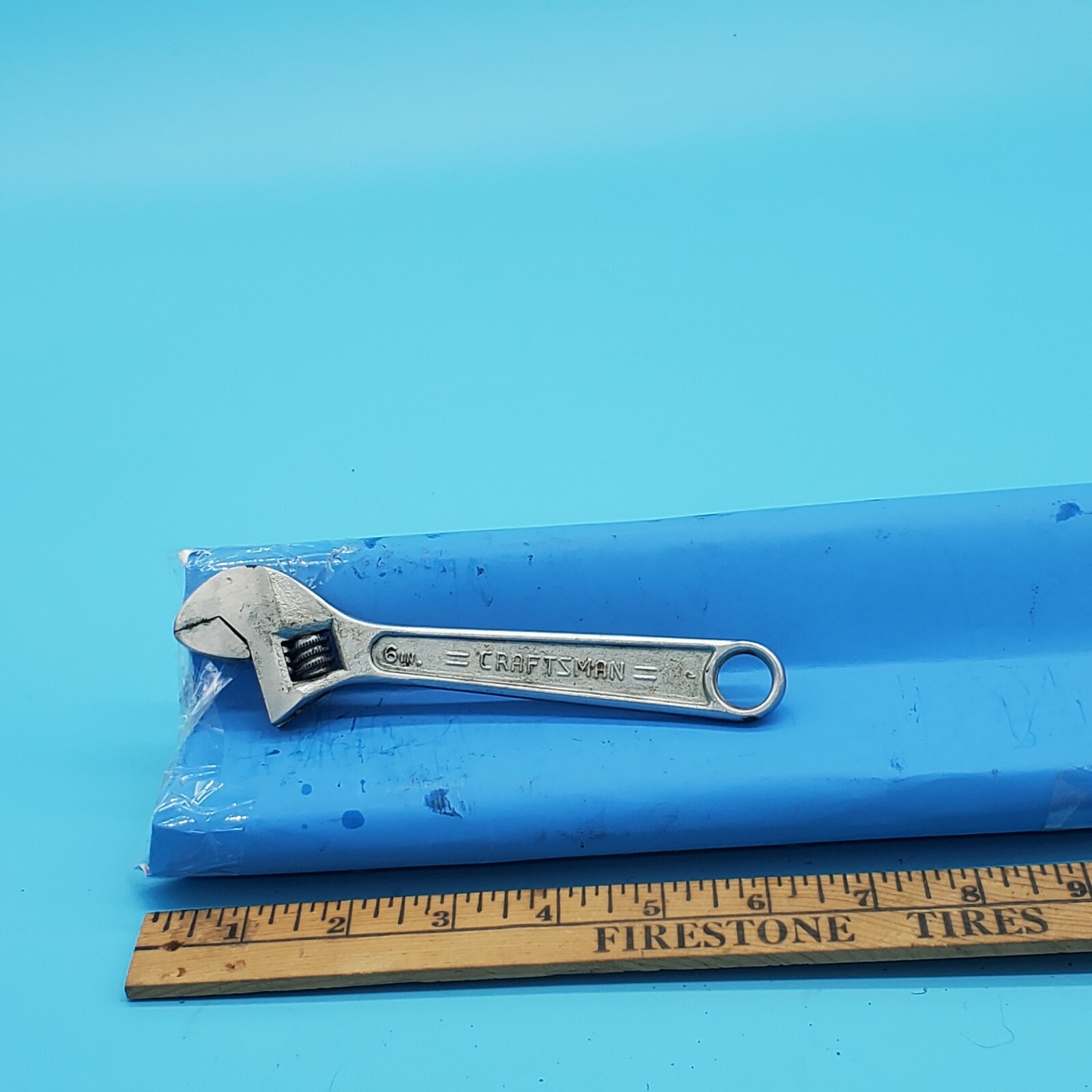 Craftsman 6 Inch 150mm Adjustable Wrench 44602 WF USA gallery