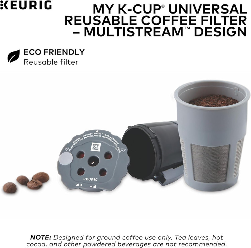 My K-Cup Universal Reusable Filter Multistream Technology - Gray gallery
