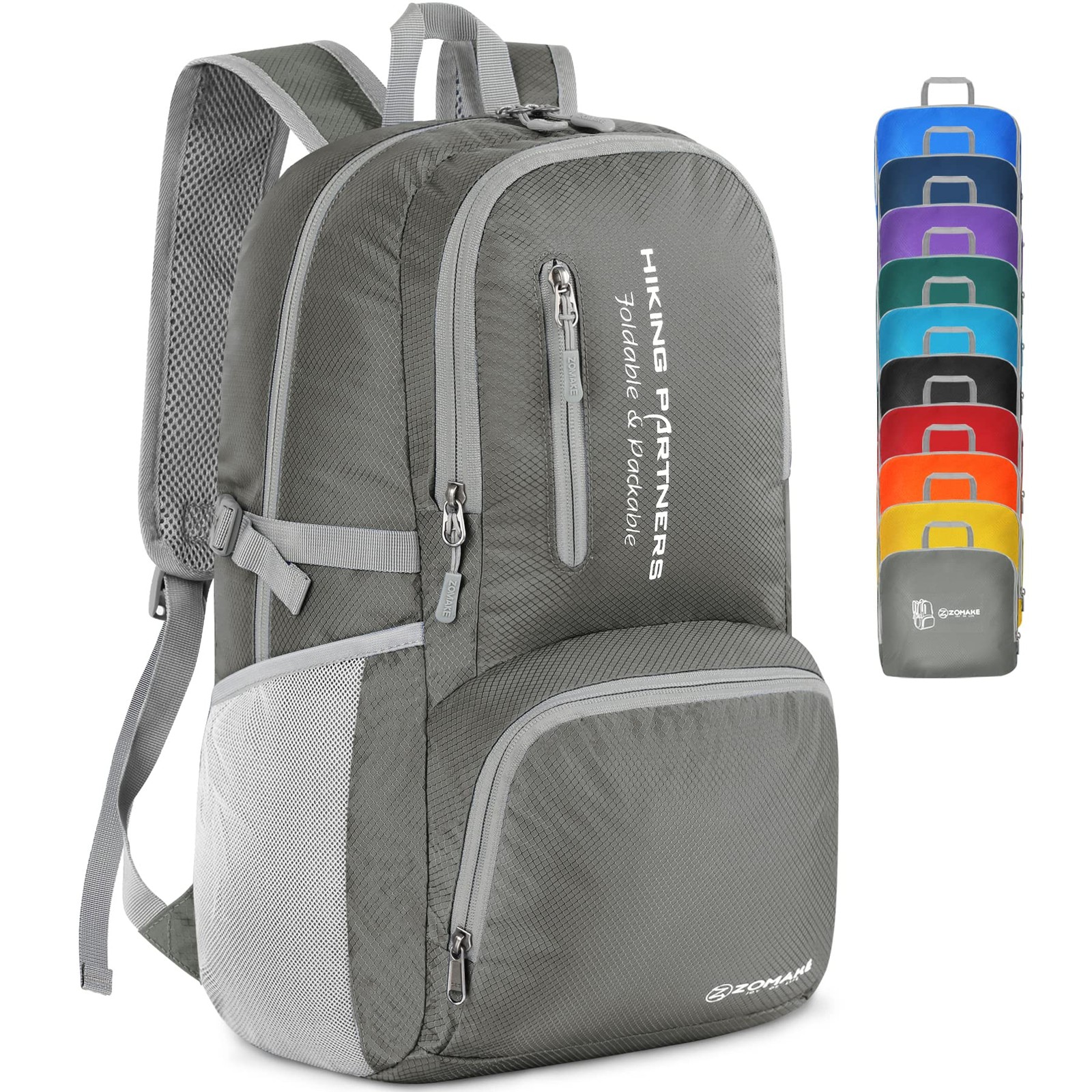 Lightweight Packable Backpack - 35L Light Foldable Hiking Backpacks Water Res...
