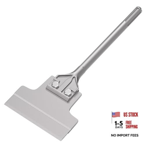 SDS Max Floor Scraper, TOOVEM 6 Inch SDS Max Chisel Bits, Flooring Scraper gallery
