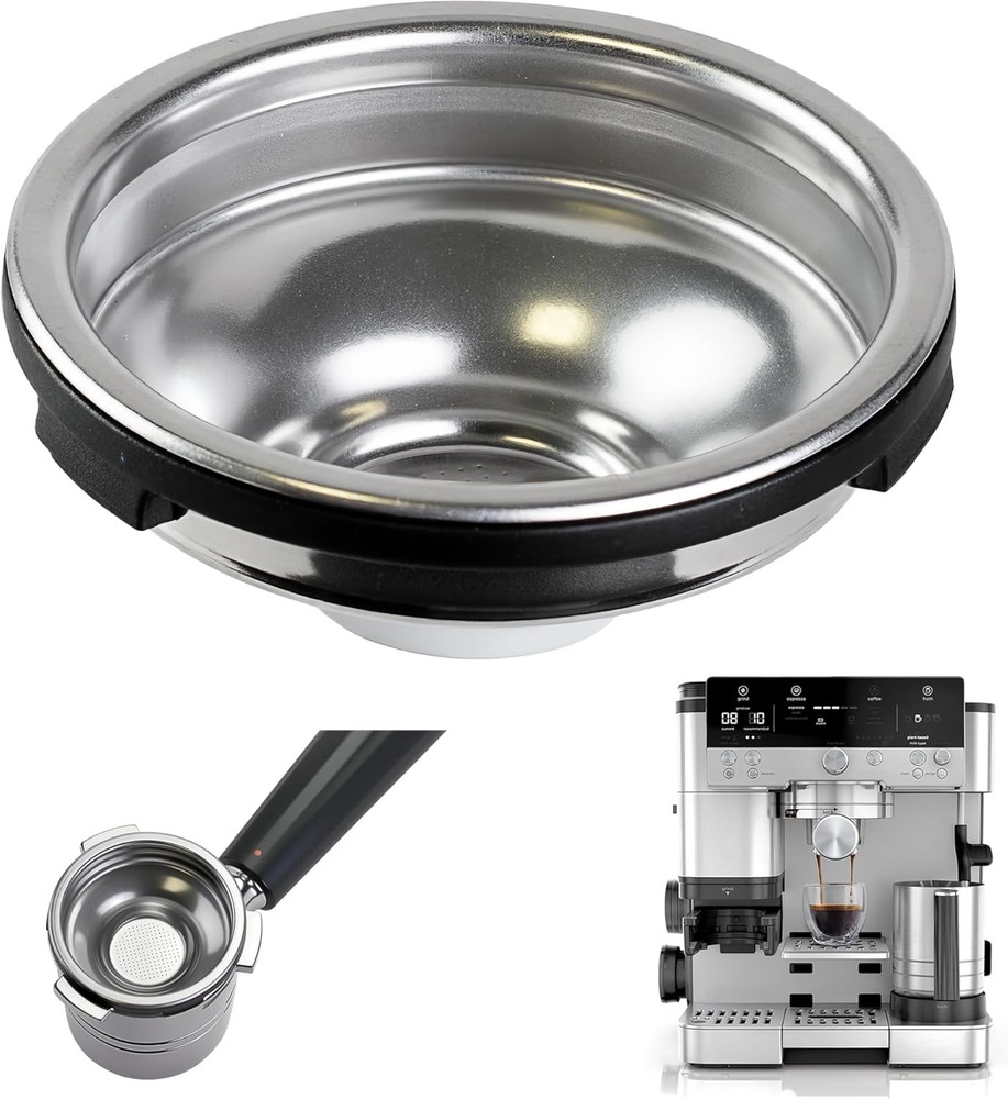 Single-Cup Coffee Filter Compatible with Ninja Espresso Machine，Stainless Stee