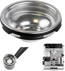Single-Cup Coffee Filter Compatible with Ninja Espresso Machine，Stainless Stee