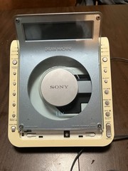 Sony Dream Machine Alarm Clock CD Player Radio ICF-CD855V PLEASE READ DESC!