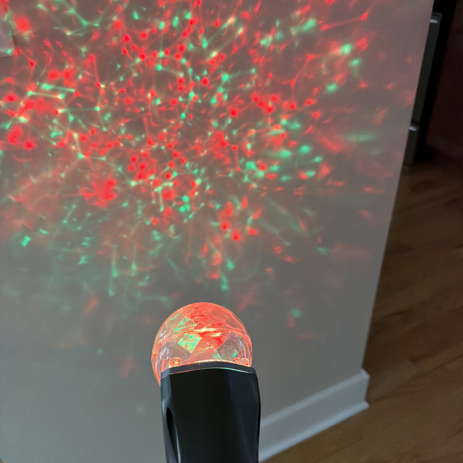 LED Light Show Outdoor Projection Kaleidoscope Light Turns/Swirls - RED/Green gallery