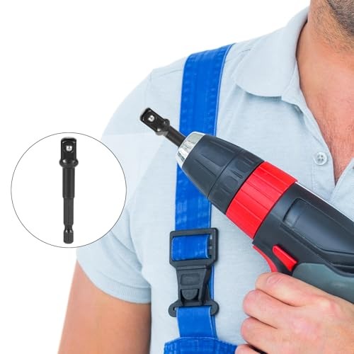 5pcs 3/8 Impact Adapter, Chrome-Vanadium Steel Impact Driver Socket Adapter gallery