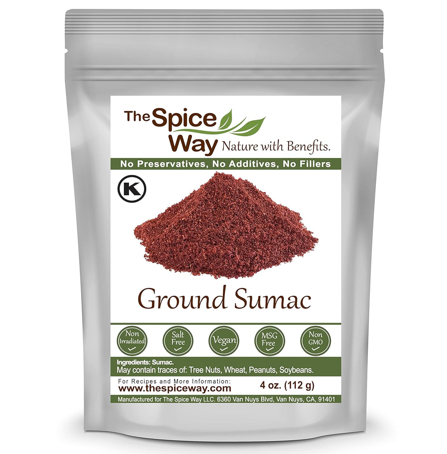 - Pure 100% Ground Sumac Spice, No Salt, No GMO, No Irradiation, Sumac Seasoning gallery