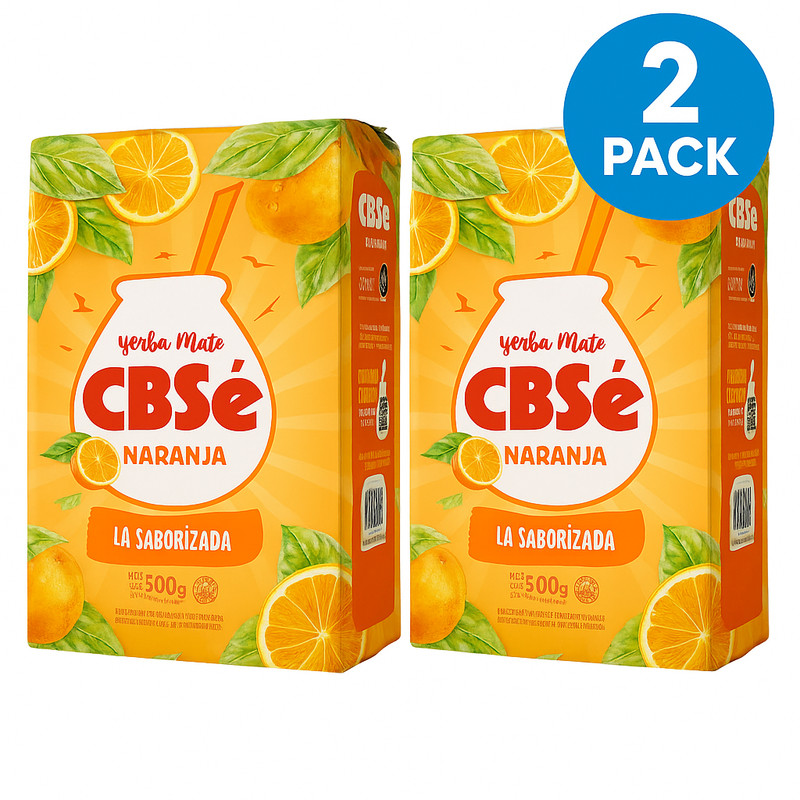 (2 -Pack) Yerba Mate CBSE Hill Herbs-Orange-Lemon-Silhouette-Guarana-Grapefruit gallery