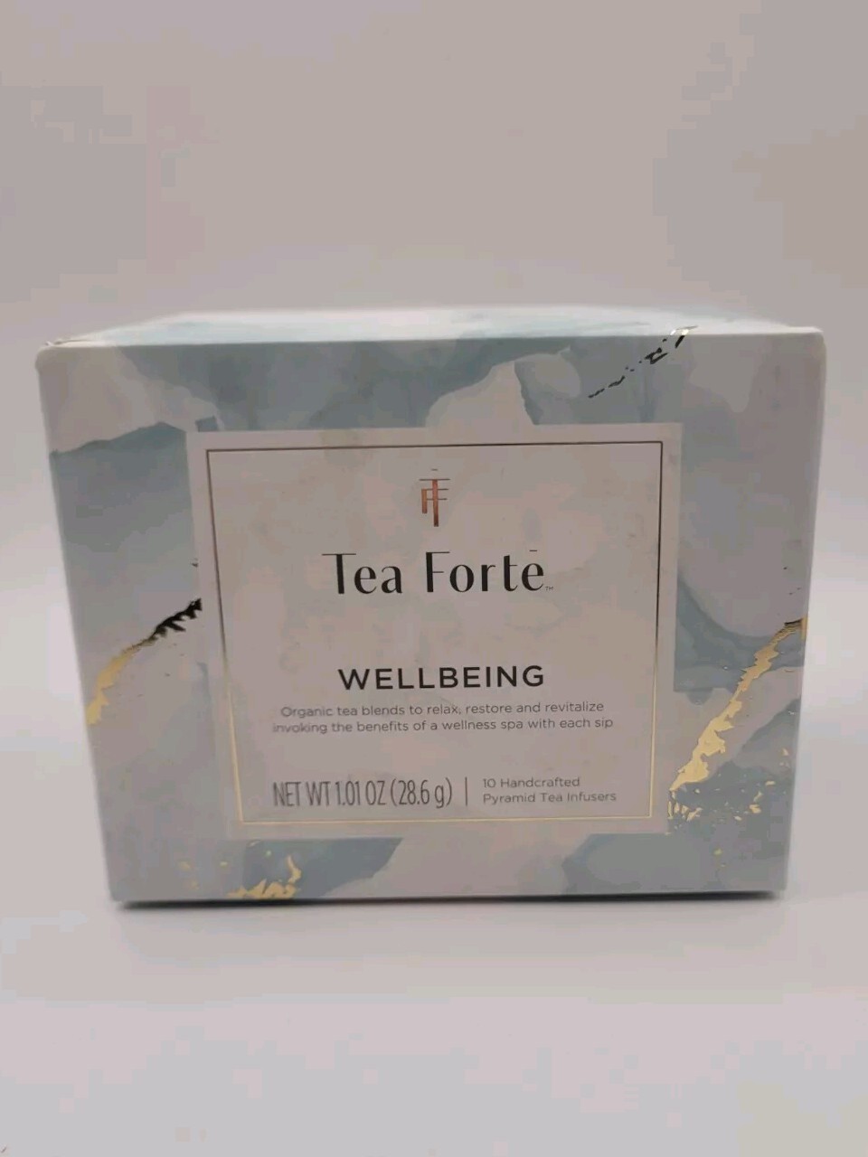 Tea Forte Wellbeing Tea Blend To Relax & Restore - 10 Handcrafted Tea Pyramids gallery