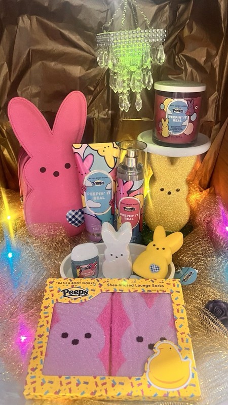 “CREATE YOUR OWN PEEPS EASTER BASKET" Bath & Body Works Gift Set Choose Items gallery