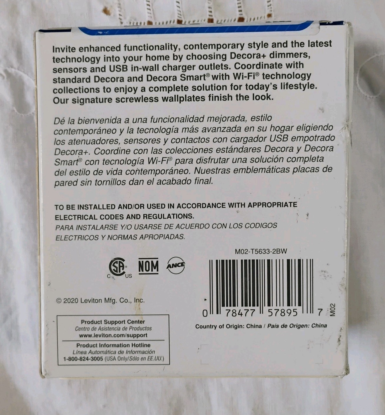 Leviton Decora Plus Type A / Type-C USB In-Wall charger Outlets White Pack of 2 gallery