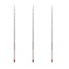3Pcs Glass Celsius Thermometer -20 to 200℃ Length 300mm Laboratory Red Line T... gallery