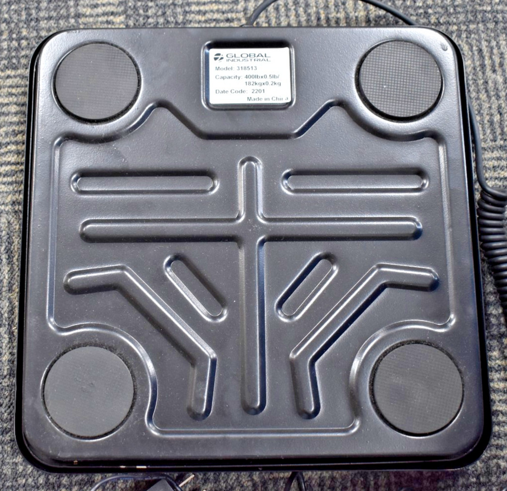 Industrial Digital Shipping Scale With AC Adapter/USB Port 400 lb x 0.5 lb gallery