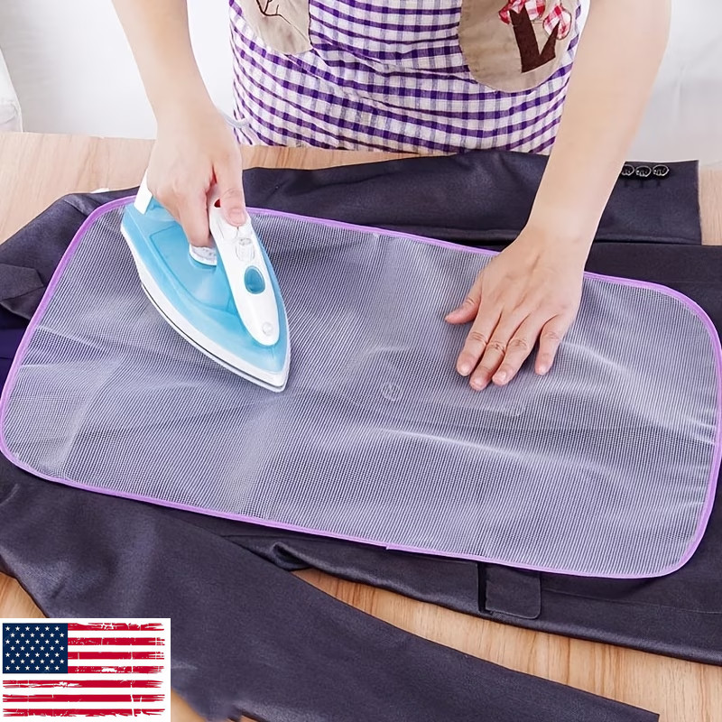 2pcs Home Ironing Insulation Mesh Mat Ironing Protective Mesh Ironing Mat Cloth gallery