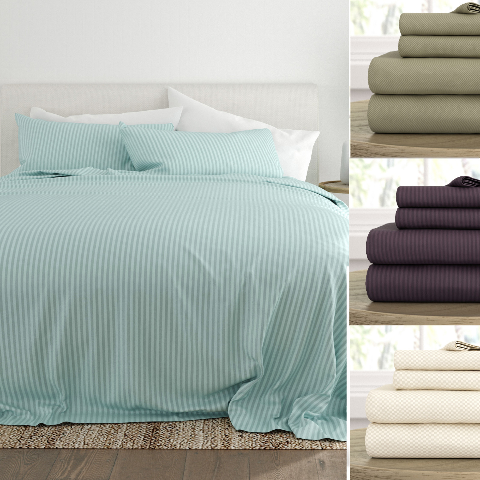 So Soft Collection By Kaycie Gray Breathable 4PC Sheets Set gallery