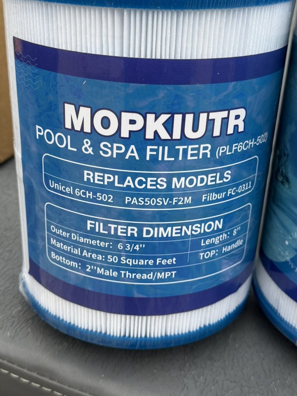 2 Pack Hot Tub Pool Spa Filter Replace for Pleatco PAS50SV-F2M 6CH-502 FC-0311 gallery