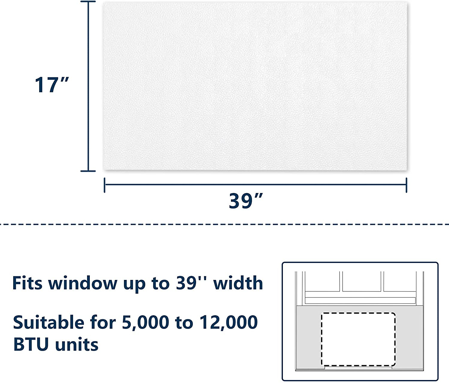 Window Air Conditioner Surround Foam Insulation Panels,Ac Side Insulating Sun Bl gallery