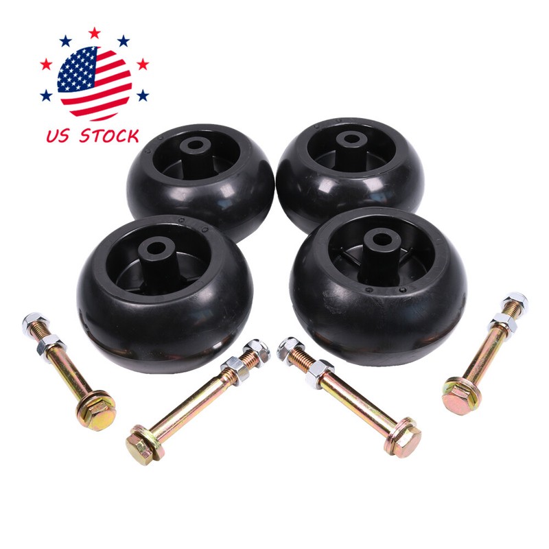 (4) Set Deck Wheel For Hustler Mower-Raptor SD Super Z Hustler Sport FasTrak SD gallery