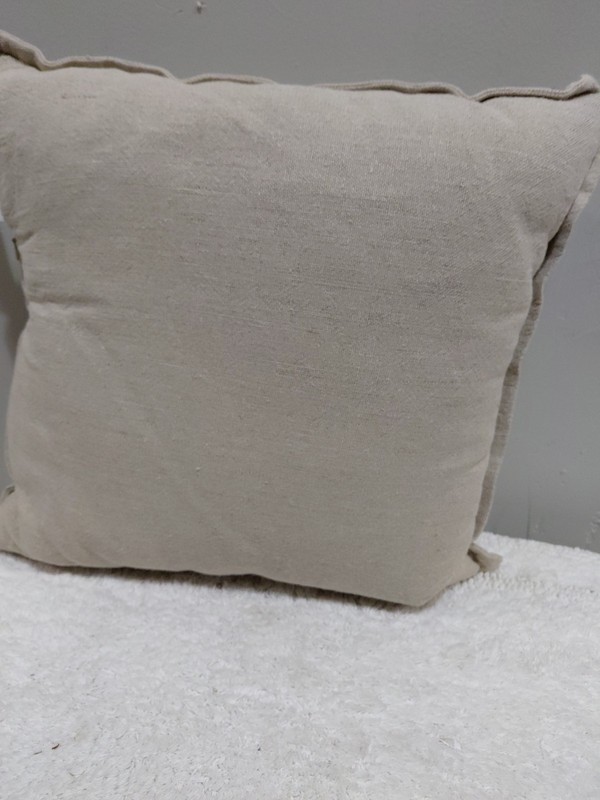 Threshold Toss Decor Pillow Linen/Cotton 18x18in Beige Removable Cover gallery