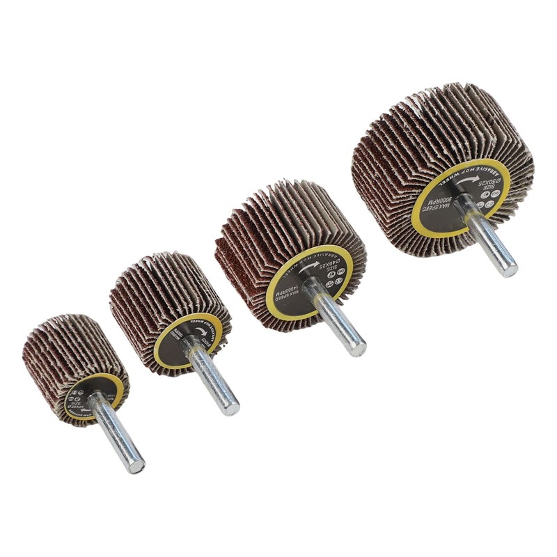Highly Efficient 4PCS Sanding Flap Disc Wheel for Repair and Polishing gallery