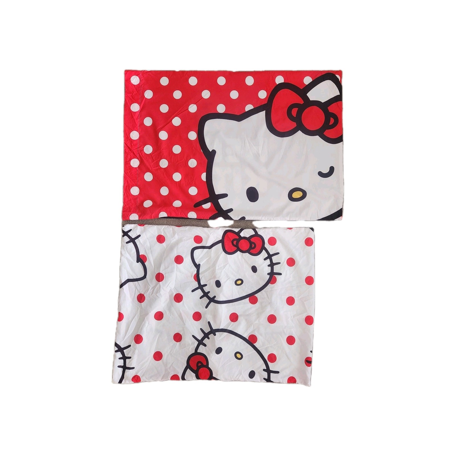 2-Hello Kitty Beauty Silky Satin Pillowcase Covers STANDARD 20 X 30 and 20x 26 gallery