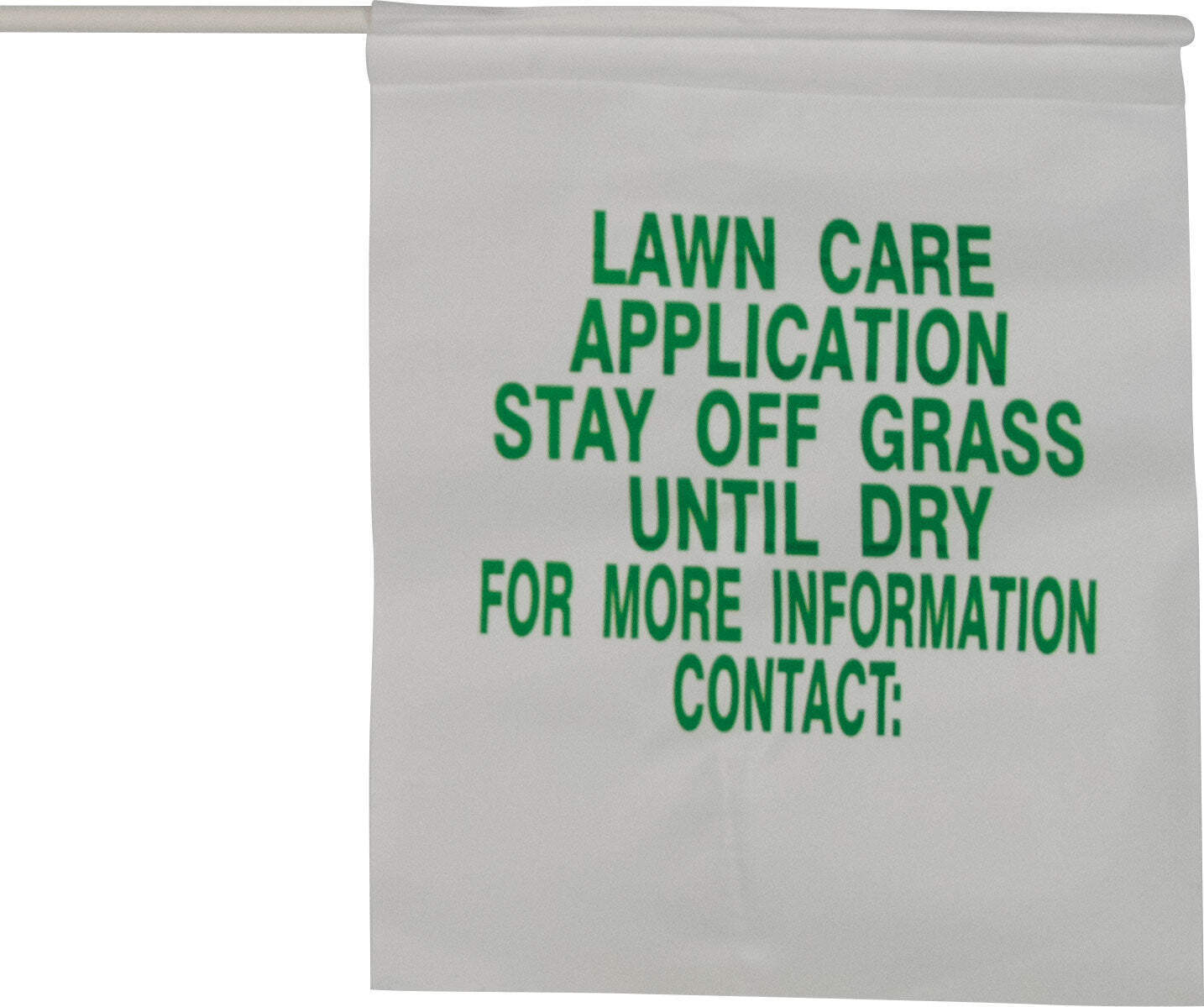 Lawn Care Application Fertilizer Flag Marker Stay Off Grass Marking Flags 200 Pk gallery