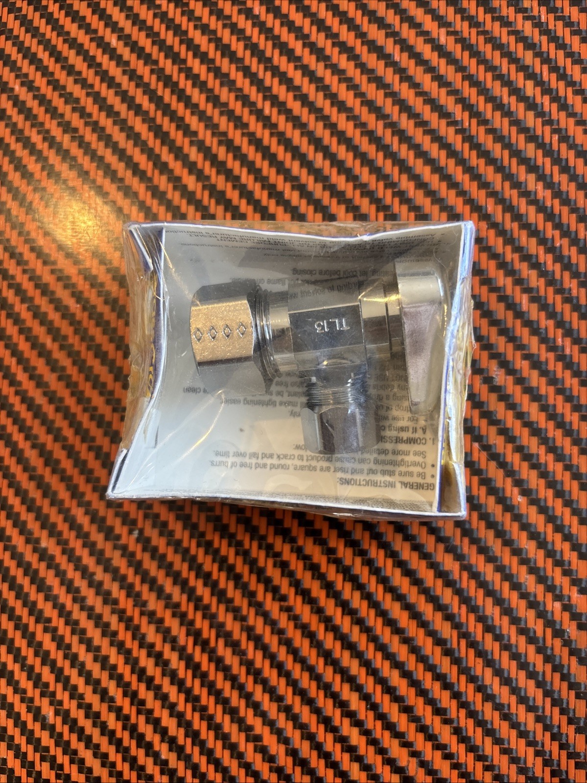 BrassCraft 29 G2CR19X C1 1/2 Nom Comp Inlet 1/4 Turn Angle Valve NEW in Box USA gallery
