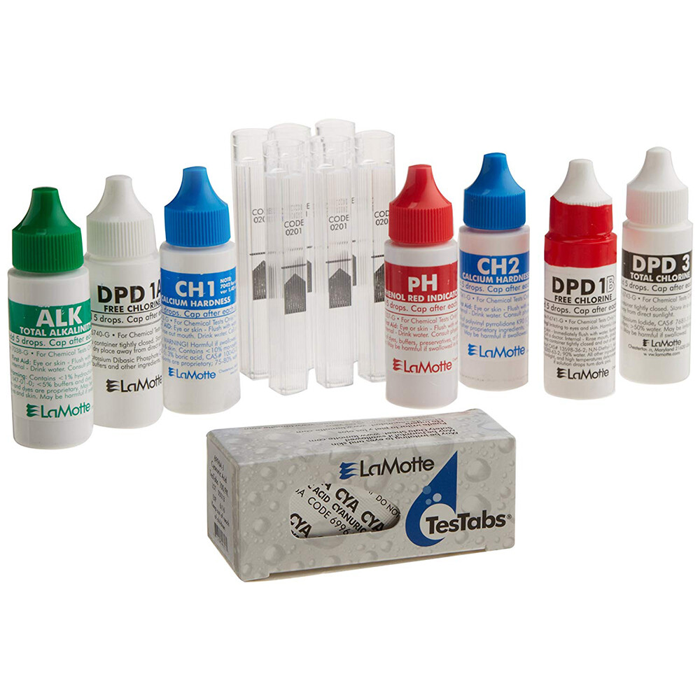 Lamotte Color-Q Pro 7 Test Reagent Refill Kit for Swimming Pool and Spas R-2056 gallery
