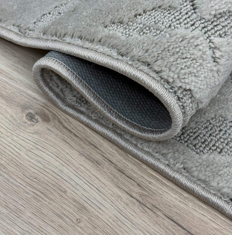 RUNNER RUG Hallway Kitchen Solid Dark Beige Soft Touch 26" / 30" / 36" Wide gallery