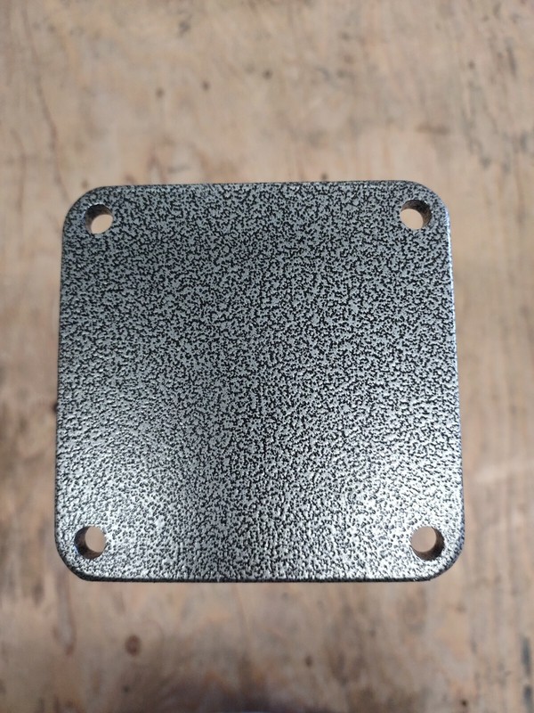 Powder Coated Post Style 2" Diameter Square Post Table Legs gallery