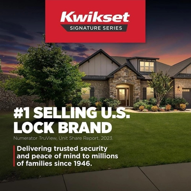 Kwikset Trafford Matte Black Reversible Round Straight Half Dummy Door Handle gallery