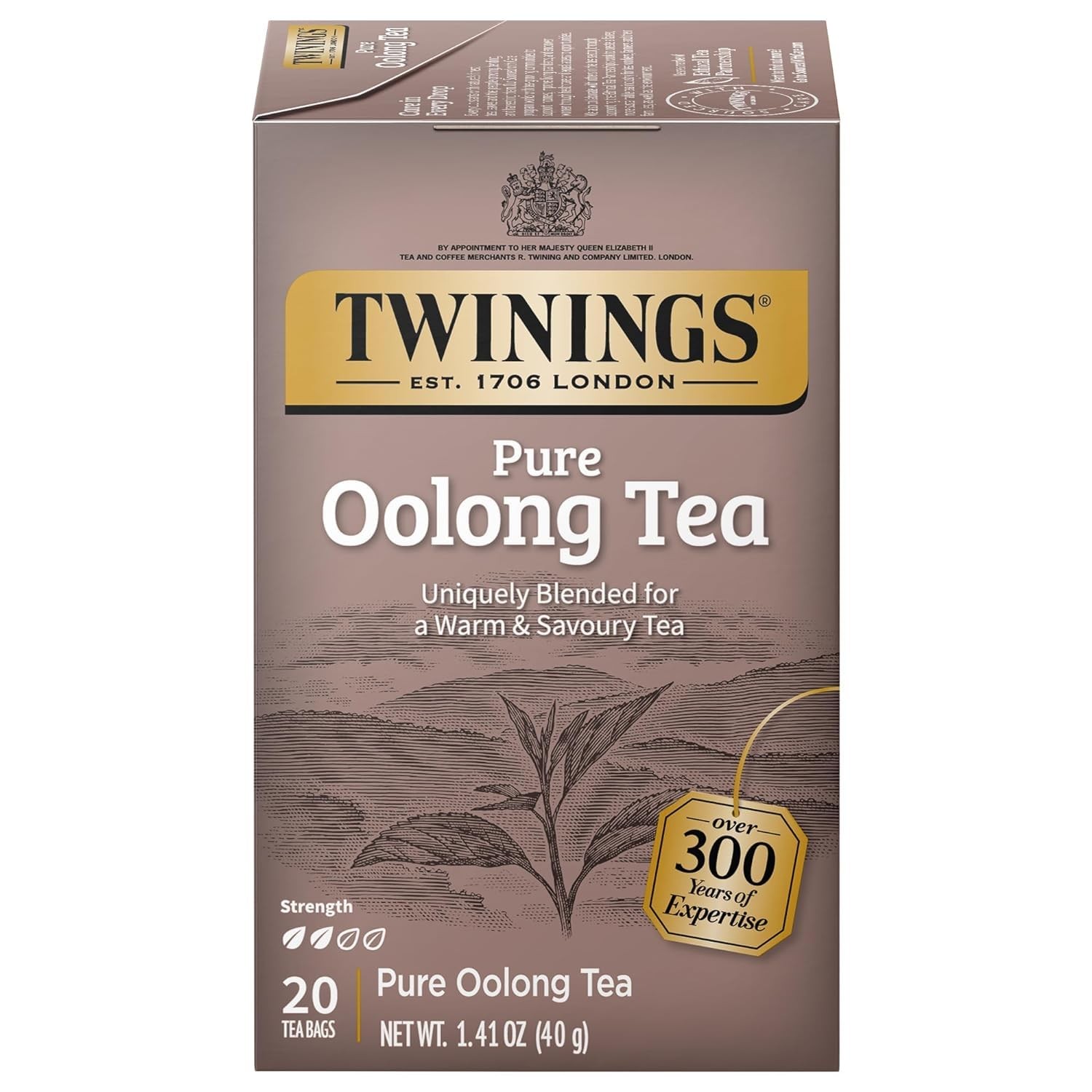 Twinings Pure Oolong Tea 20 Count Individually Sealed Bags Fresh Flavor gallery