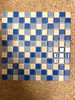 20 Sheets Blue Mixed Glass Mosaic Tile 12x12 Pool Spa Wall Backsplash Tiles gallery