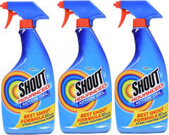 3-Pack Advanced Laundry Stain Remover Gel Breaks Down 100+ of Stains 22oz