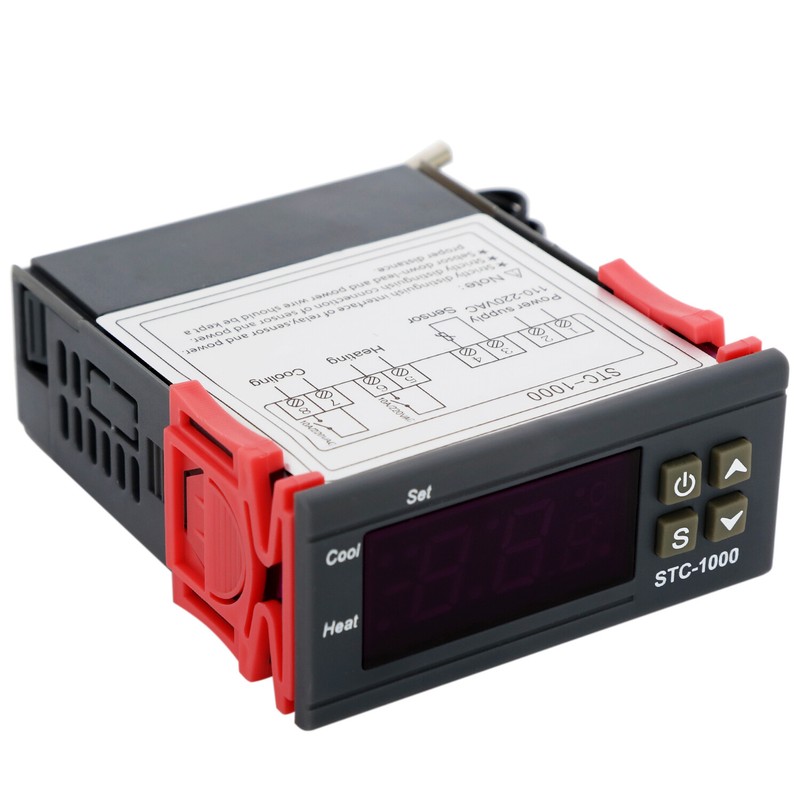 Universal STC-1000 Digital Temperature Controller Thermostat w/ Sensor AC 110V gallery