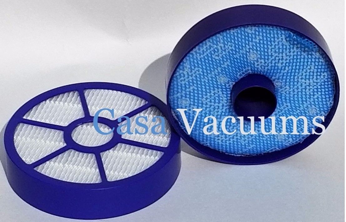 Washable & Reusable Pre and Post-Motor HEPA Filter Kit for Dyson DC33 Vacuums gallery