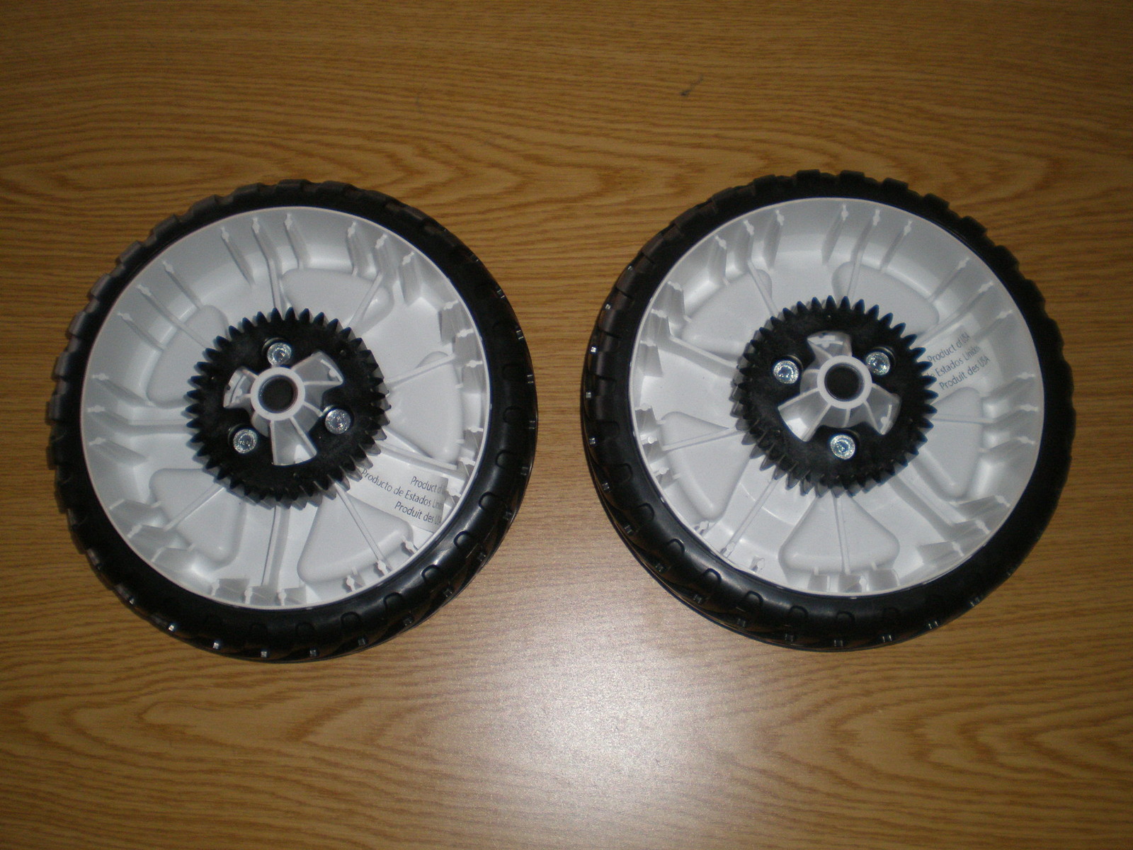 OEM Toro Lawnmower Rear drive Personal pace Wheels 8" 138-3216 (Set of 2) gallery